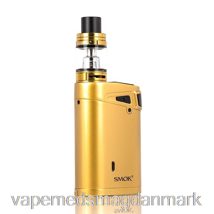 Vape Væske Smok Marshal G320 Tc Startsæt Guld Krop / Sort Affyringsknap
